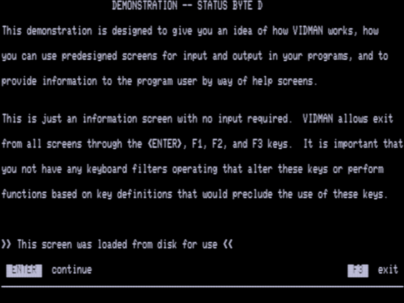Screen shot